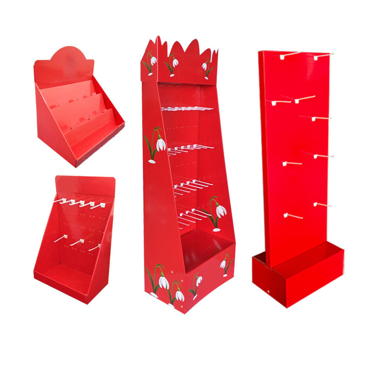 Grocery Cardboard Display Stand
